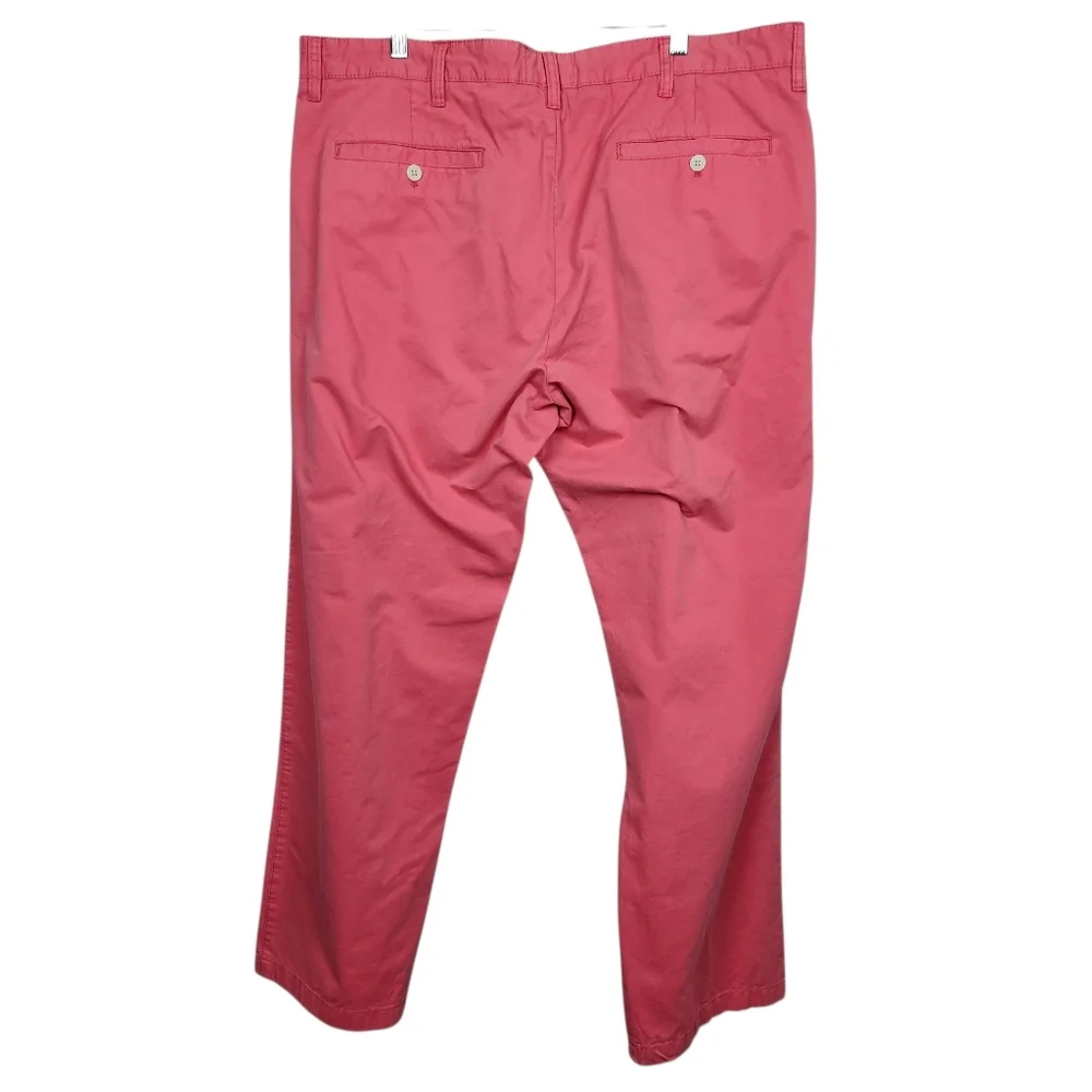 Charleston Threads Salmon Pink Chino Southern Beach Party Pant Mens Size 40x32